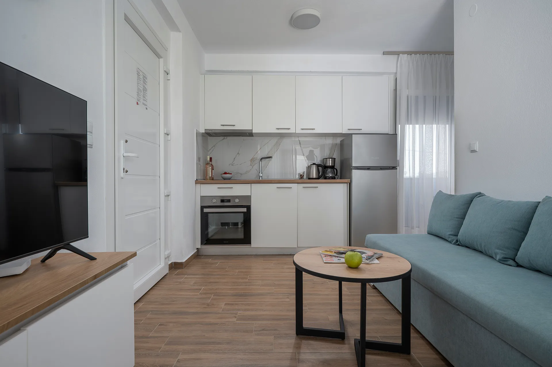 Sea La Vie Villas-One Bedroom Apartment Roxani dnevna soba